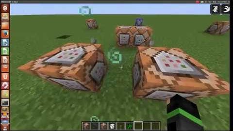 Minecraft 1.10.2: 1st video, Commands