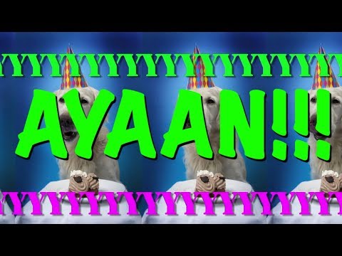 HAPPY BIRTHDAY AYAAN!