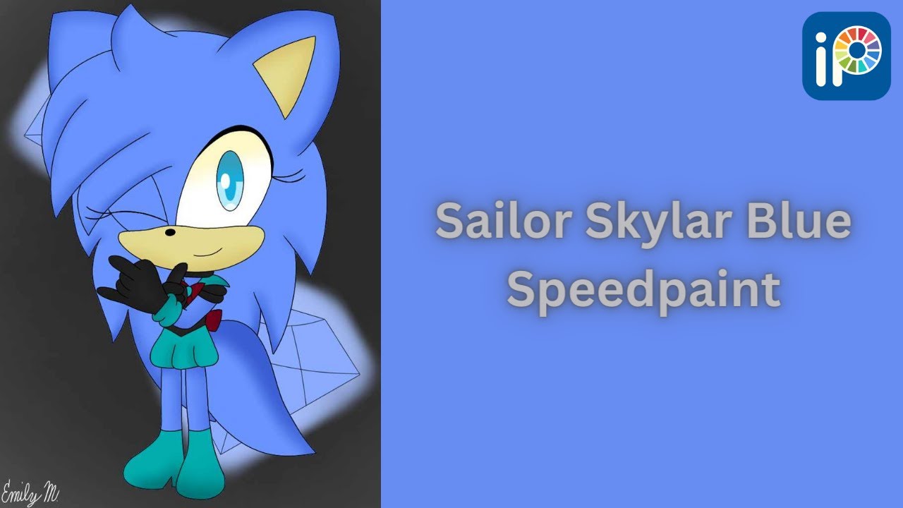 Sailor Skylar Blue Speedpaint YouTube Sailor Skylar Blue Speedpaint YouTube