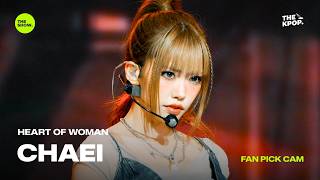 [FAN PICK CAM 4K] HEART OF WOMAN - CHAEI ‘SHOW H.O.W’ @THE SHOW Broadcast 07/28/26