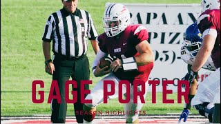 Gage Porter || Division II Leading Rusher || 2023 Season Highlights