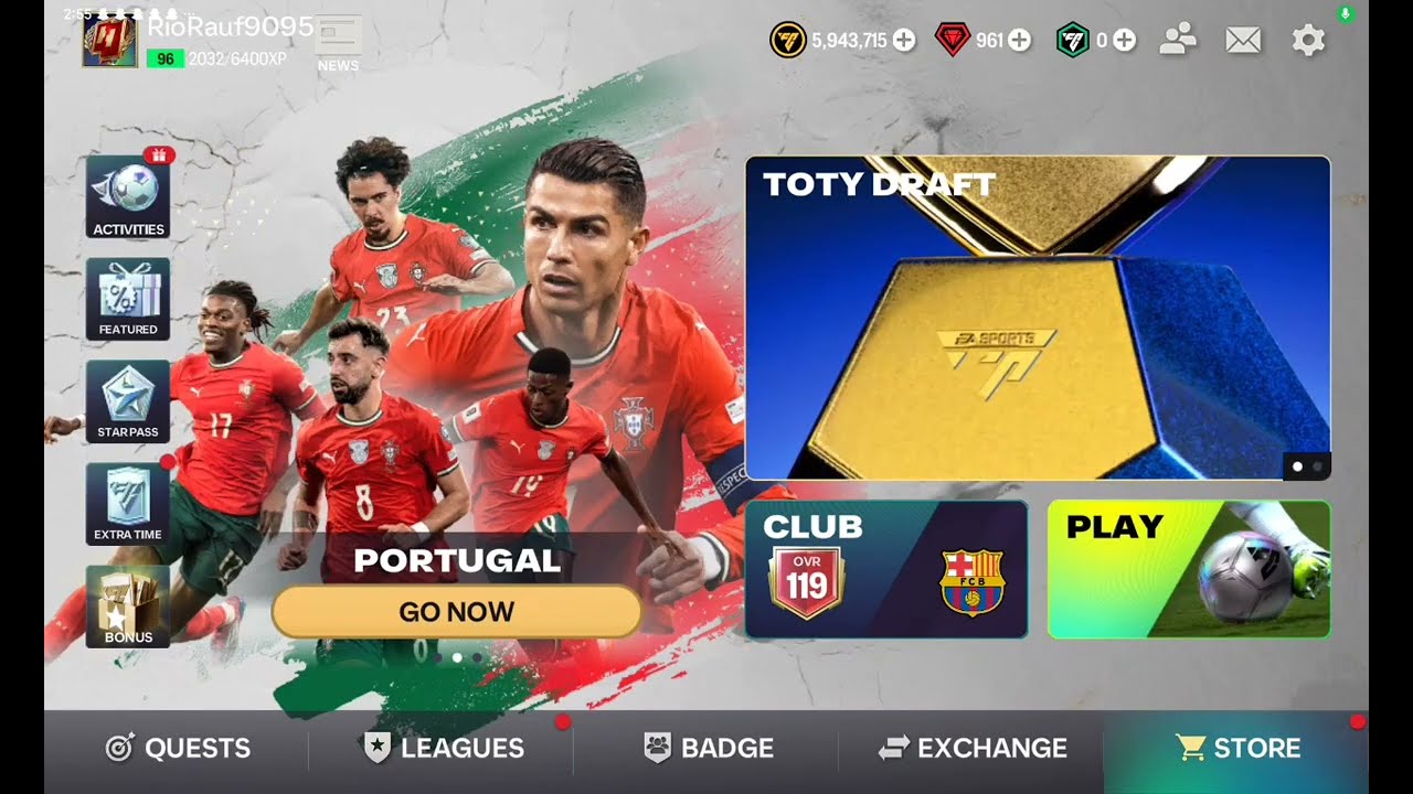 Park ji sung review 115 fc mobile