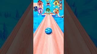 Which 🍉 watermelon  Cross this Circle ⭕#shorts #goingballs #yoytubeshorts #shortsfeed ##gameplay