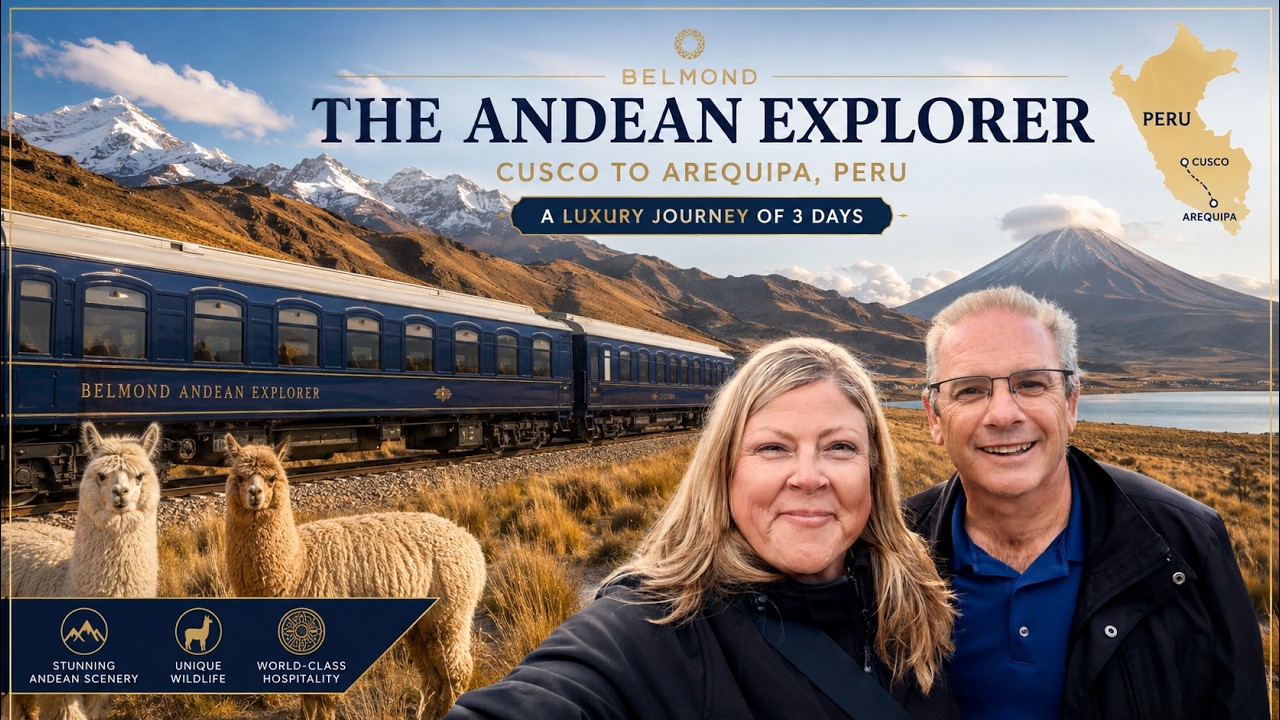 Riding Peru’s Luxury Andean Explorer Train 🇵🇪 | Cusco to Arequipa + Belmond Palacio Nazarenas