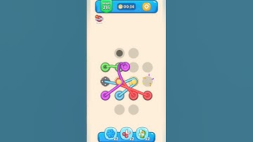 Tangled Line 3D Level 216 #mobilegaming #gaming #ropepuzzle #puzzlegame #tangledline