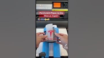 Crazy Color Changing Vinyl! #fast #shorts #hacks #decal #tesla #coffee #diy #diycrafts