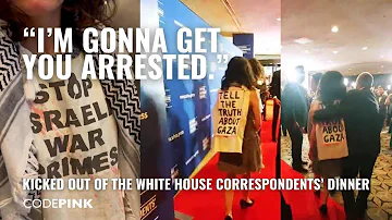 Kicked out of the White House Correspondents' Dinner