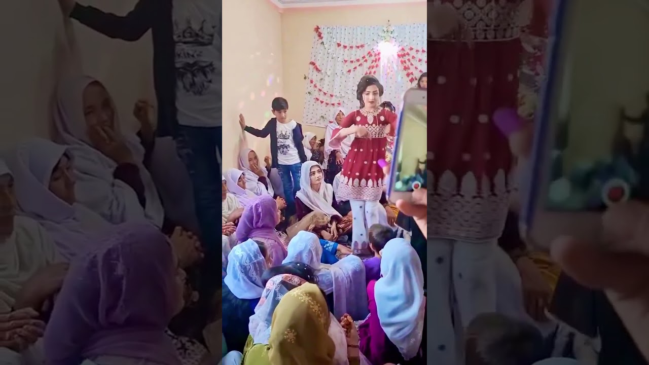  رقص قشنگ زیبا و مقبول دختر هزاره در محفل عروسی 