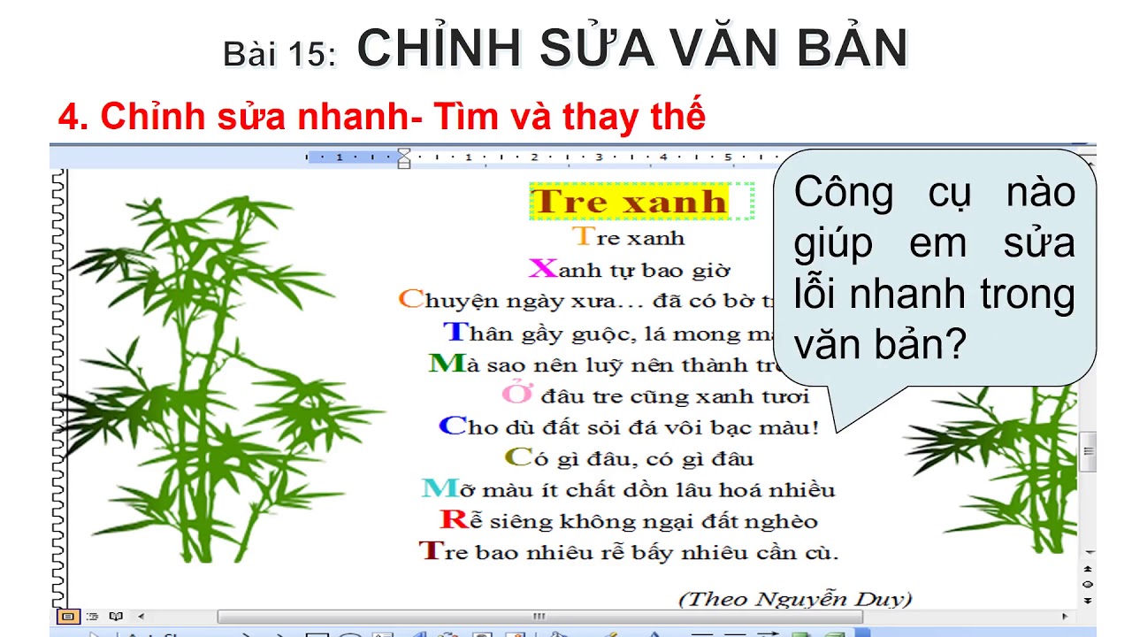 Bai 15 chinh sua van ban 1 youtube
