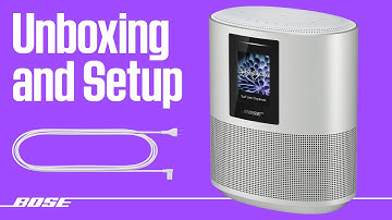 Bose Home Speaker 500 – Unboxing and Setup