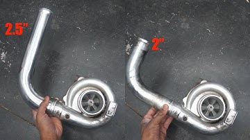 UPGRADED 2.5" Turbo Intercooler Pipes!