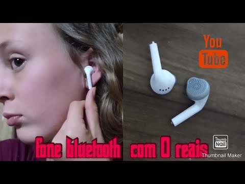 Fone bluetooth sem fio sem gastar nada (fácil de fazer e barato 0000 reais)