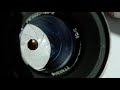 Aperture  lens diaphragm opening and closing