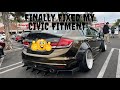 Fixing the Height Of My Air Suspension On my 9th Gen Civic Si