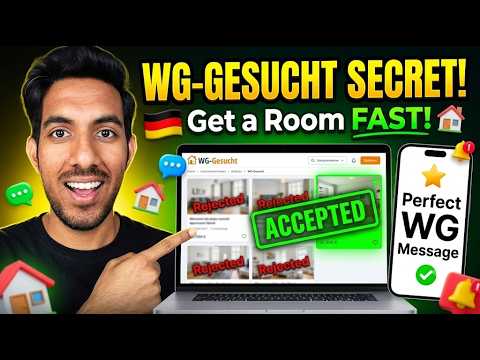 Wie man ein Zimmer in Deutschland findet 🇩🇪 | WG-Gesucht-Geheimtipps, die wirklich funktionieren ...