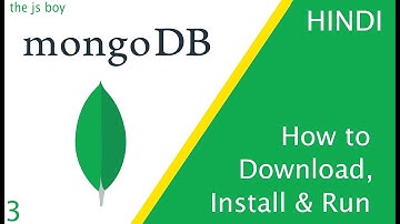 Download, Install & Run MongoDB in Hindi/ Urdu #mongodb #nosql #sql #mysql #database #reactjs