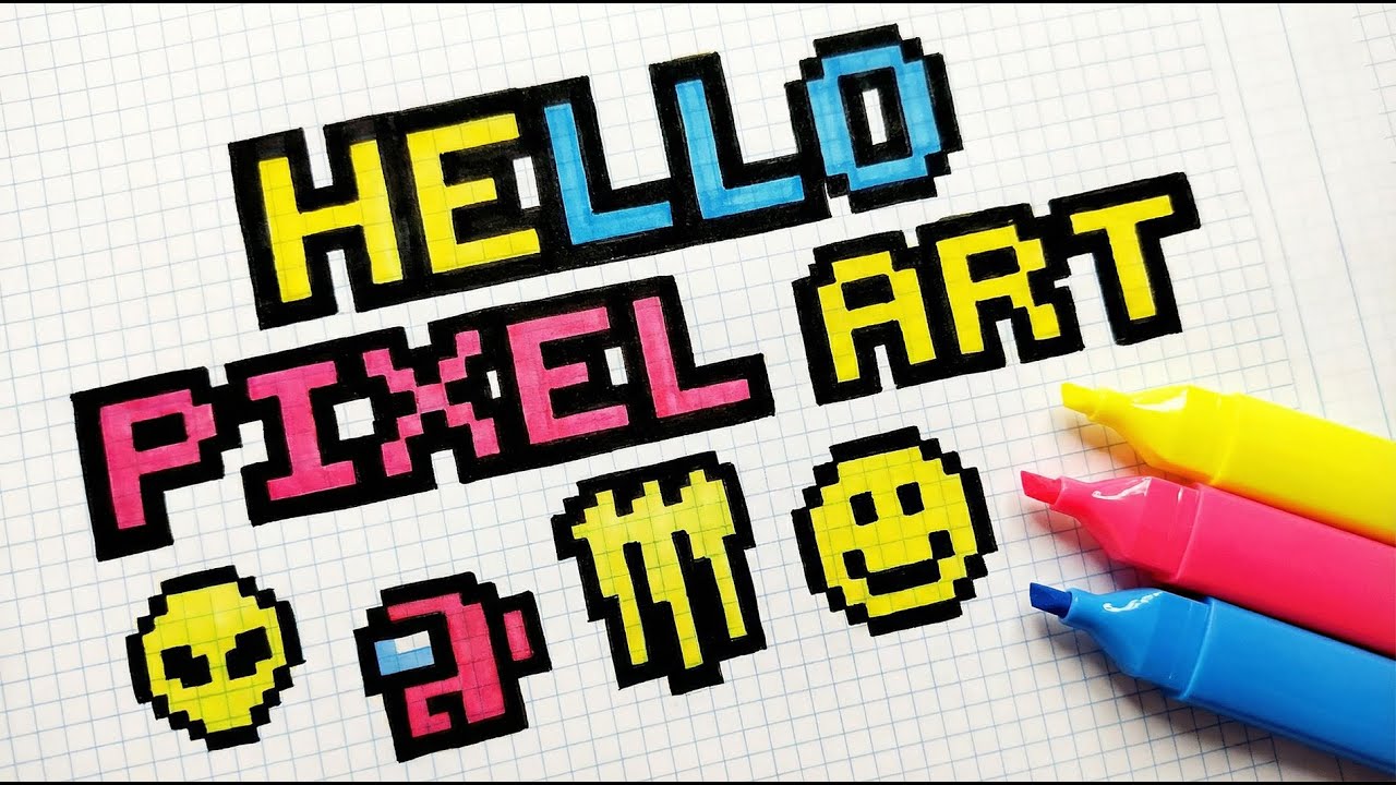 Hello Pixel Art - YouTube