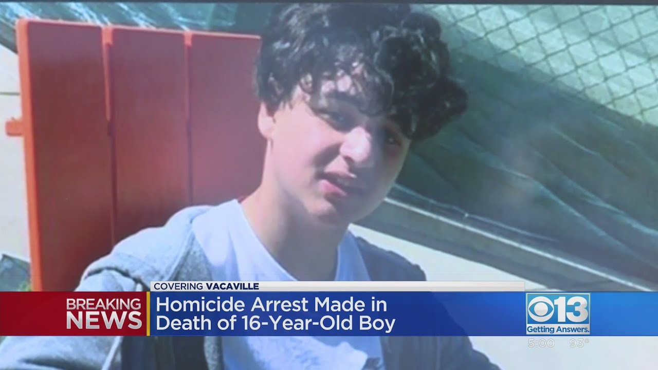 Arrest made in Vacaville shooting that killed teen - YouTube