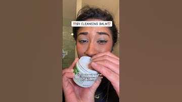 $9 CLEANSING BALM that removed even my waterproof mascara⁉️ why have I never tried this before 😭