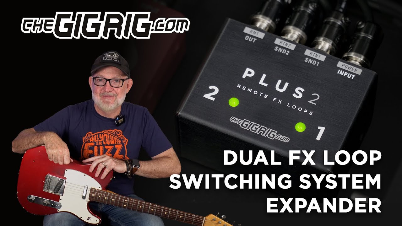 Добавьте еще 2 эффекта с помощью TheGigRig PLUS2 Pedalboard Expander