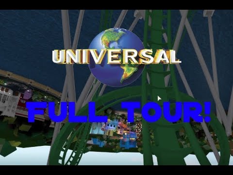 A Tour To Universal Studios Roblox - roblox universal studios rides how to get robux in ipad