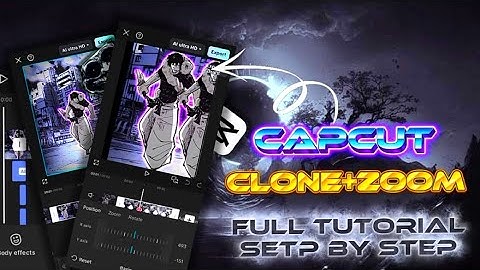 How to Make Clone+Zoom Effect in CapCut | Full Tutorial #CapCut #cloneeffect #zoomeffect #auraeffect