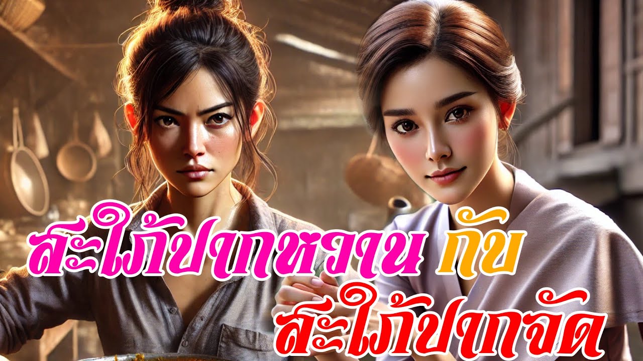 สะใภ้ปากหวานกับสะใภ้ปากจัด | นิทานสอนใจชีวิตครอบครัวไทย
