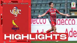 Cremonese-Modena 4-2 | What a game! Goals & Highlights | Coppa Italia Frecciarossa 2022/23