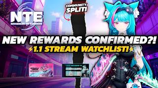 Famous NTE Just Rewarded Grinders For THIS... | 1.1 Livestream Prep - Neverness To Everness Net Worth