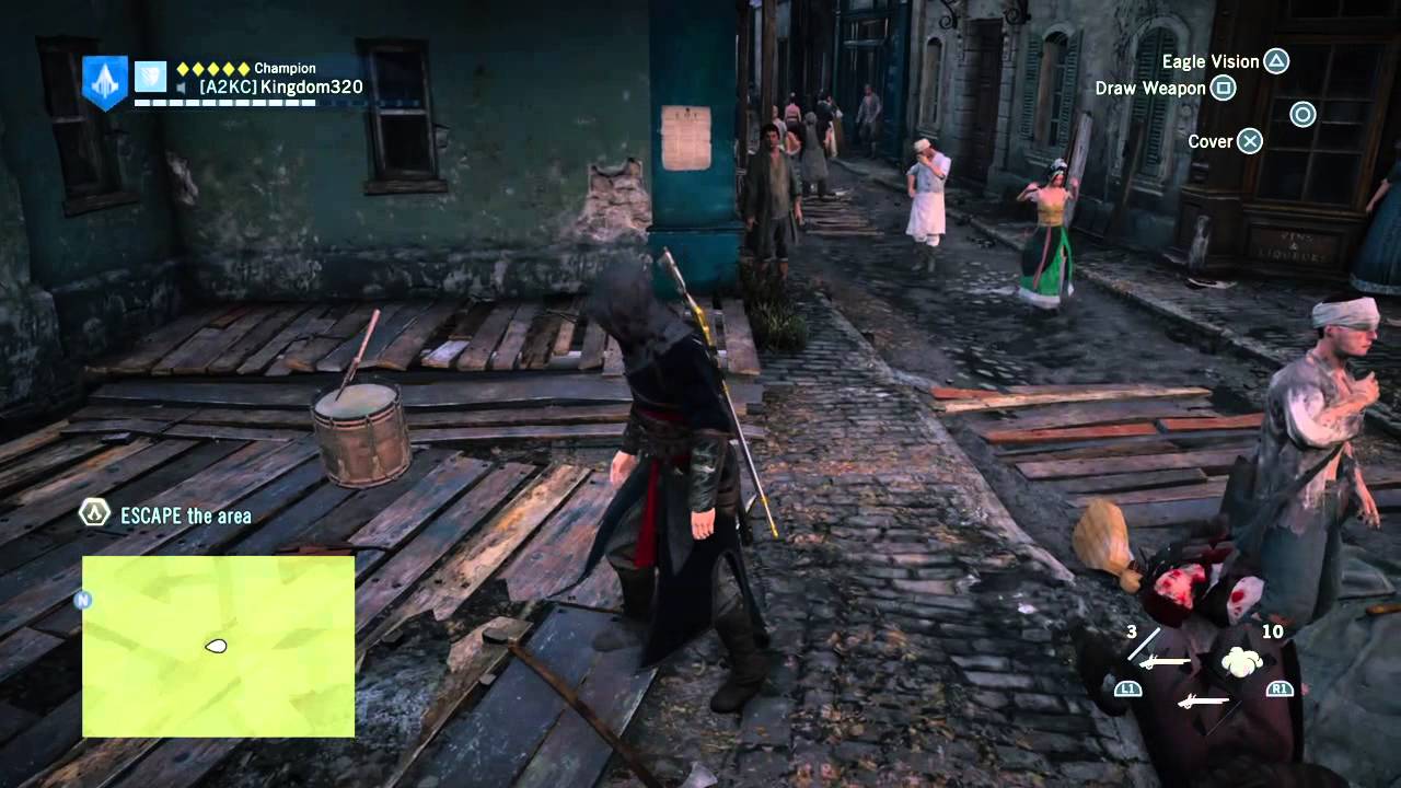 Assassin's Creed® Unity Invisible drummer - YouTube