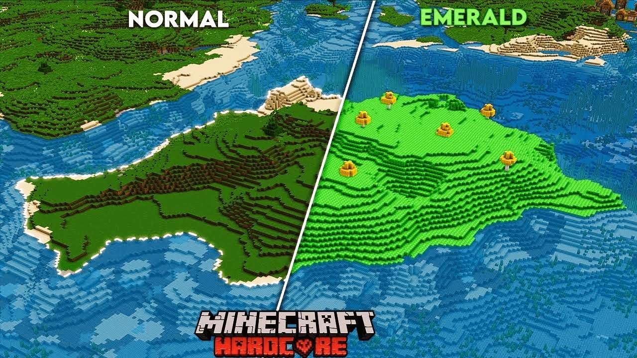 I Transformed An Entire Island In Minecraft Hardcore - YouTube