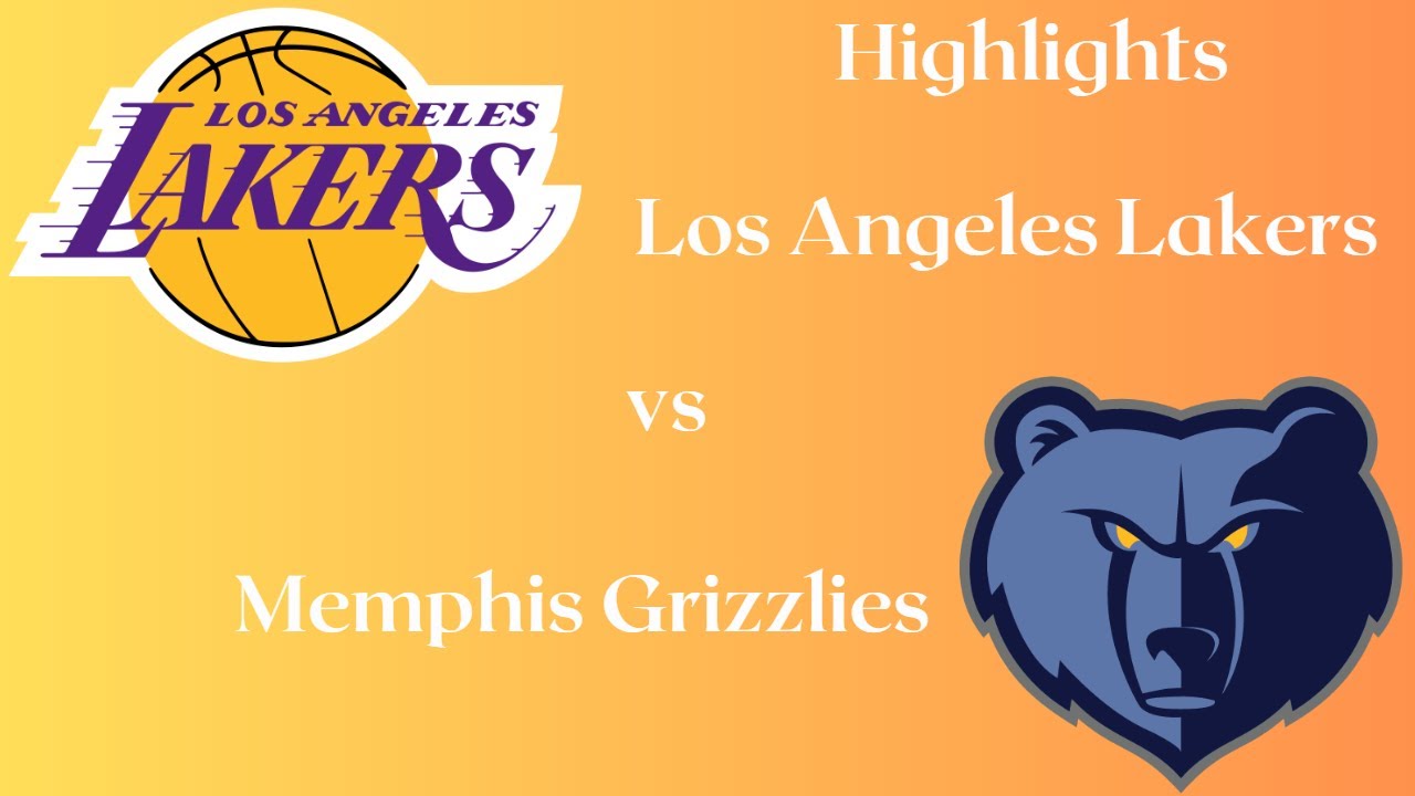 Memphis Grizzlies Vs Los Angeles Lakers Game 3 / AllinhighlightsTV ...