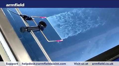 Armfield C16 Hydrogen Bubble Flow Video
