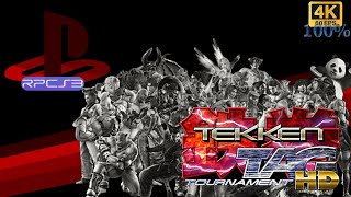 TEKKEN TAG TOURNAMENT HD ( TEKKEN HYBRID ) #NoCommentary | 4K RCPS3 | FULL GAME WALKTHROUGH | PS3