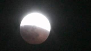 Total Lunar Eclipse Winter Solstice 2010 San Francisco, California