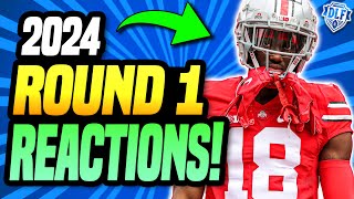 2024 NFL Draft Round One Reactions! | Dynasty Fantasy Football 2024 by Dynasty League Football 3,370 views 1 month ago 11 minutes, 49 seconds