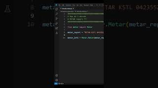 How do I decode METAR report #python