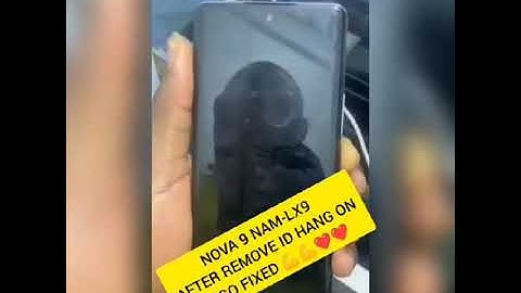 NOVA 9 HUAWEI ID REMOVE AFTER HANG ON LOGO, ONOFF  RECOVERY, CHIP DAMAGE ALL FIX  +8801778139191
