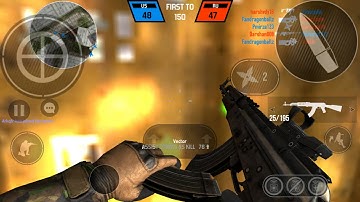 Noob plays bullet force