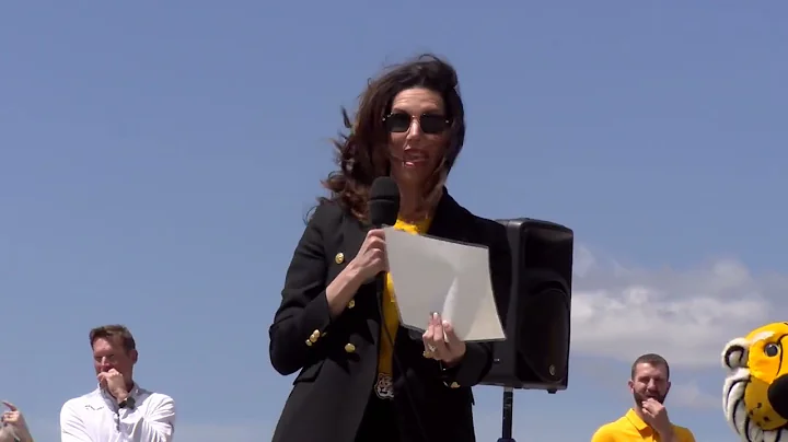 Desiree Reed-Francois at Mizzou's Come Home Tour F...