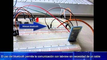 Microcontroladores PIC y LabVIEW. Sensor de Temperatura vía Bluetooth