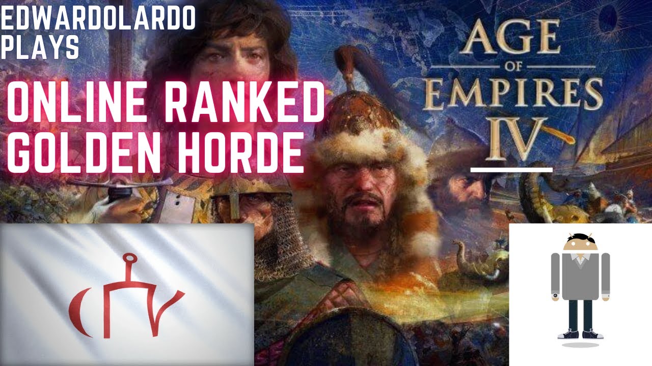 [Gold I] 1v1 Ranked Online w/ Golden Horde [Age of Empires 4] - PC RX 6700XT, Ryzen 5600