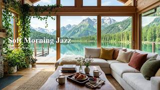 Soft Morning Jazz Inside A Luxury Lake House | Gentle Piano Music for a Calm Morning screenshot 4
