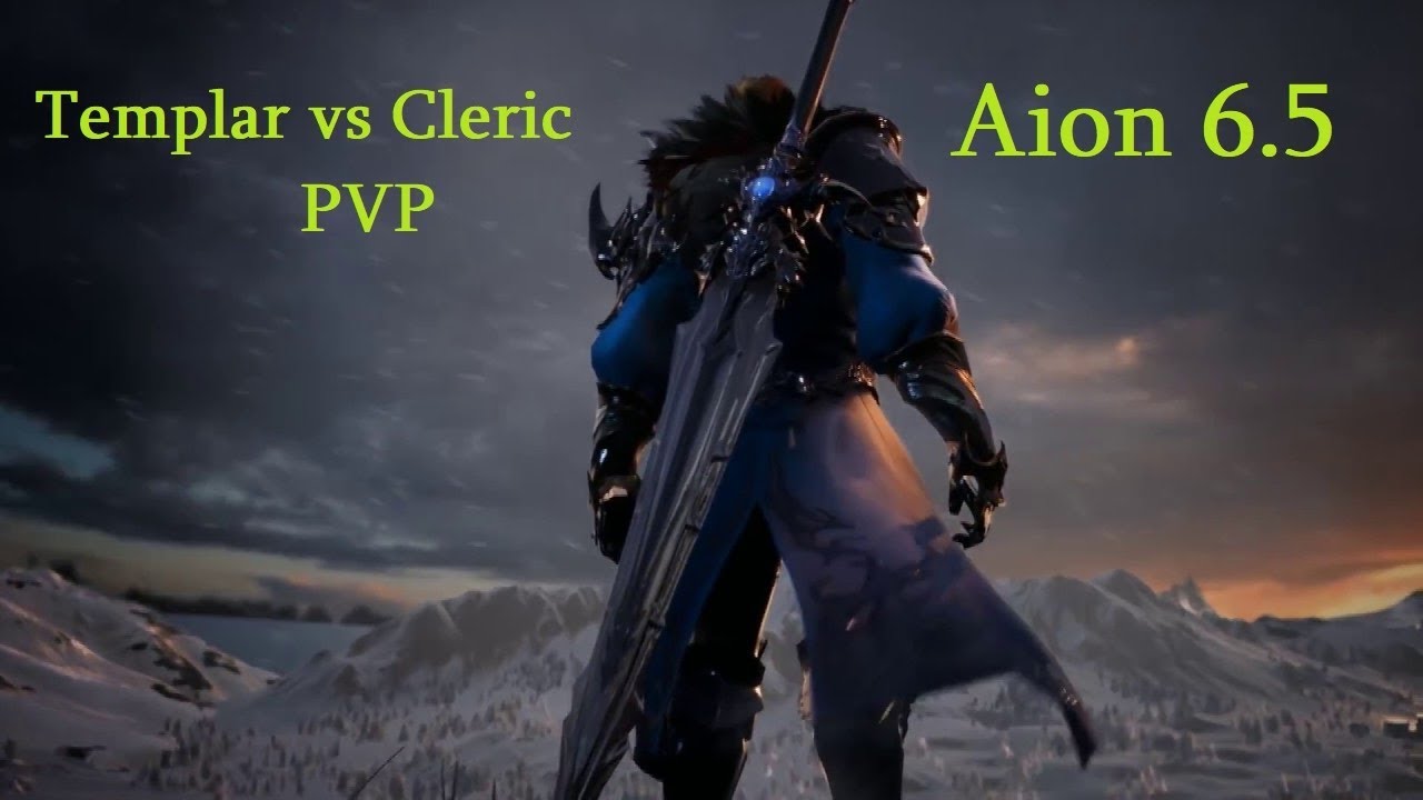 Aion 6.5 KR Templar 80 lvl vs Cleric AOD PVP - YouTube