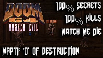 DOOM 64 Unseen Evil - DOOM II - Map11: 