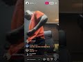 Blxckie plays his new song on his live video 🔥🔥🚫🧢