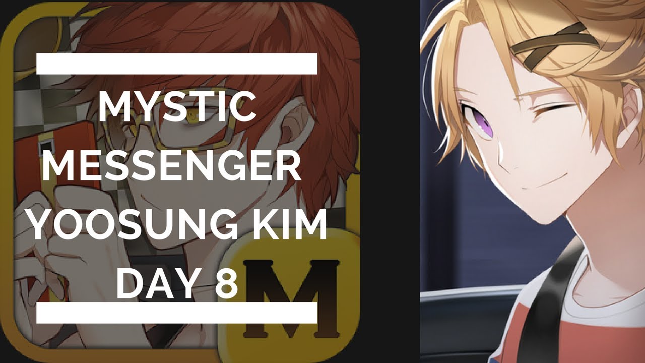 Mystic Messenger Yoosung's Route Day 8 - YouTube