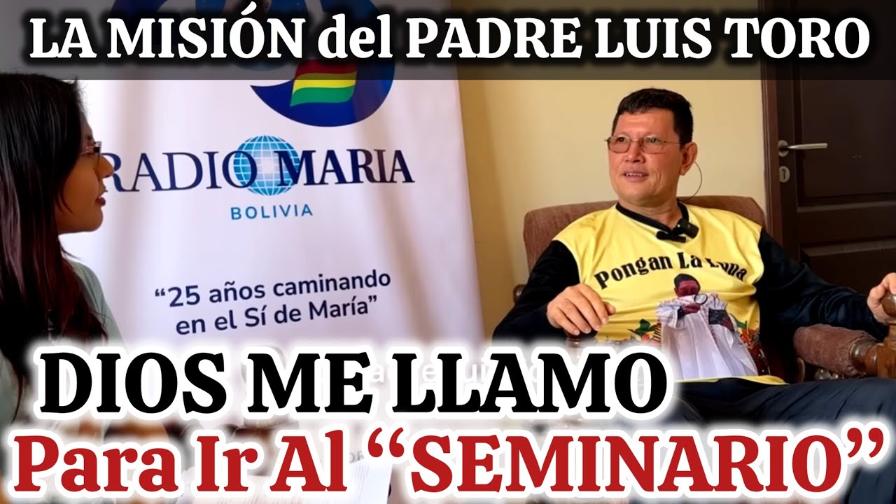 Padre Luis Toro VISITA RADIO MARÍA en BOLIVIA 🇧🇴 IMPRESIONANTE lo q Nos CONTÓ😱 /98-25