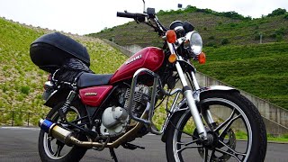 GN125Hのフューエルホース交換したりRピンに変更したりと小ネタ動画です。