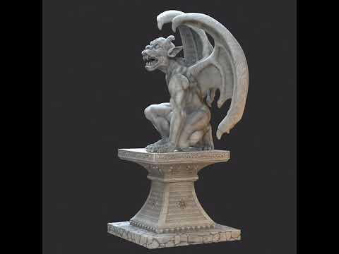 statue gargoyle